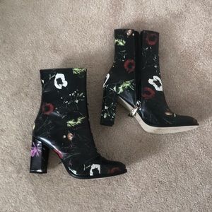 Matisse graffiti floral booties